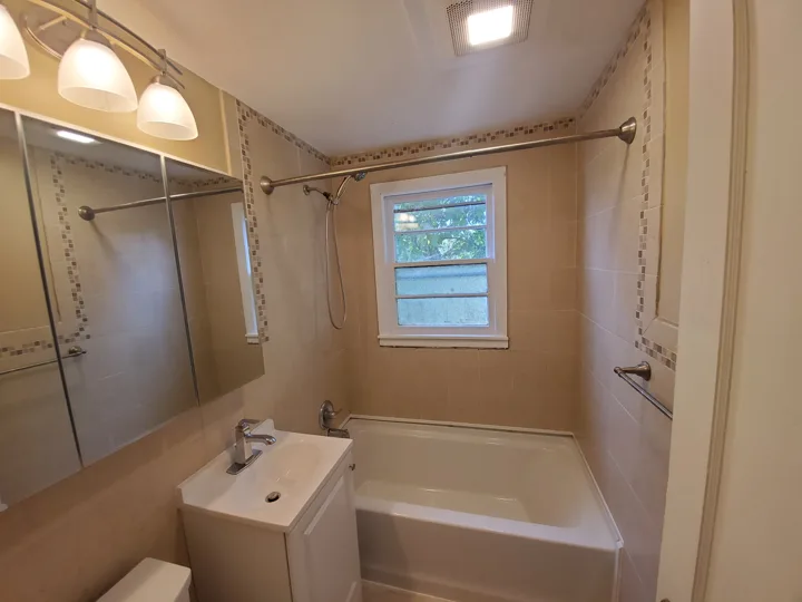 Fixr-Up: Bathroom vanity, mirror and tub surround