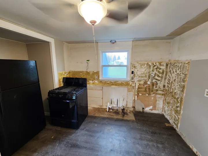 Fixr-Up: Kitchen demolition — window wall