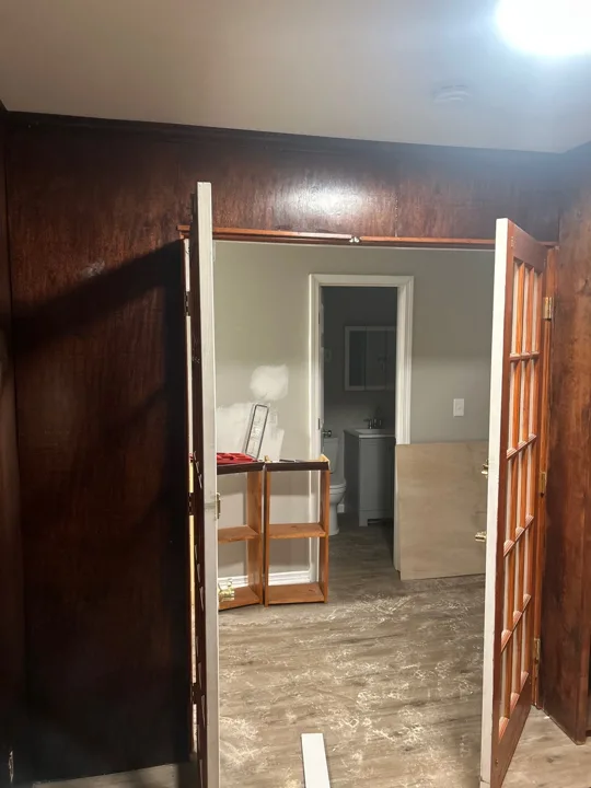 Fixr-Up: Wall preparation — doorway view