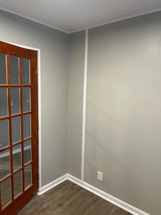 Fixr-Up: Painted walls beside French doors