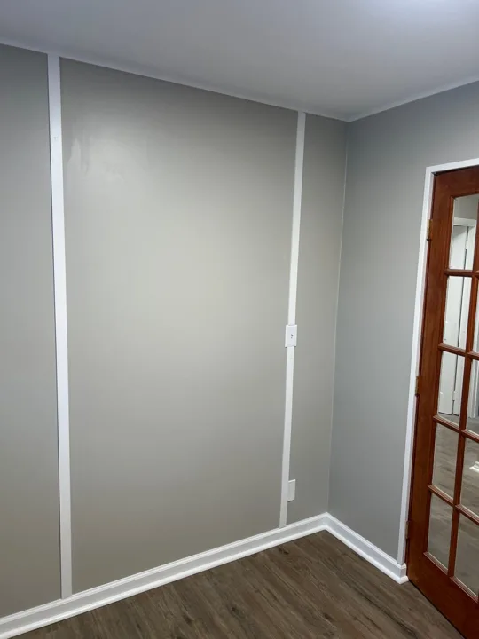 Fixr-Up: Painted walls and finished trim